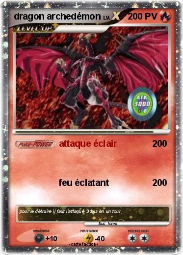 Pokemon dragon archedémon