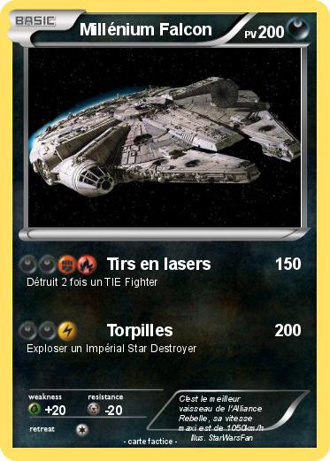 Pokemon Millénium Falcon