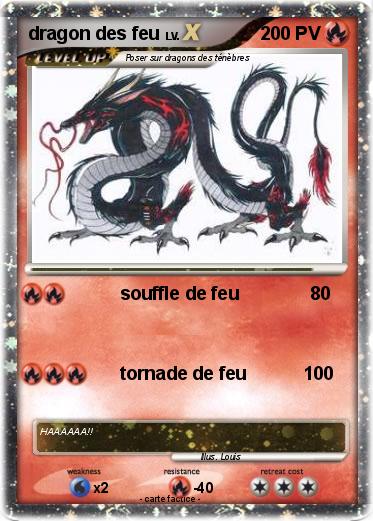 Pokemon dragon des feu
