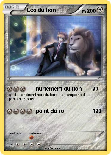 Pokemon Léo du lion