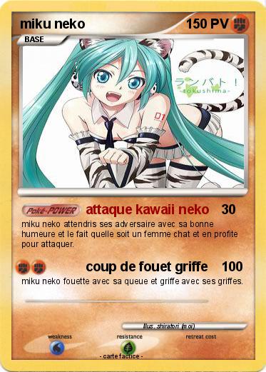 Pokemon miku neko