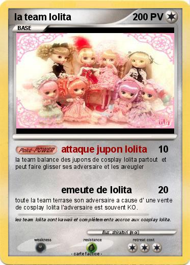 Pokemon la team lolita