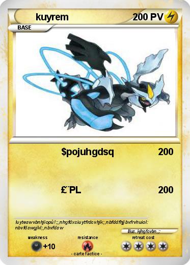 Pokemon kuyrem