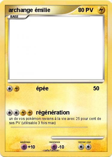 Pokemon archange émilie