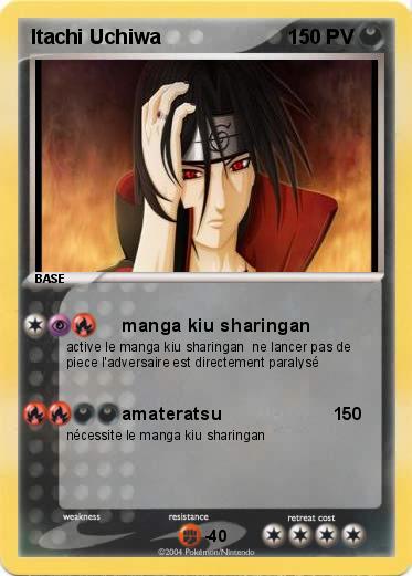 Pokemon Itachi Uchiwa