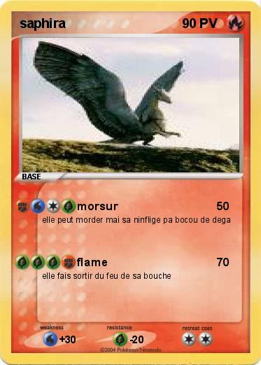 Pokemon saphira