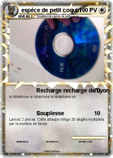 Pokemon espèce de petit coquin