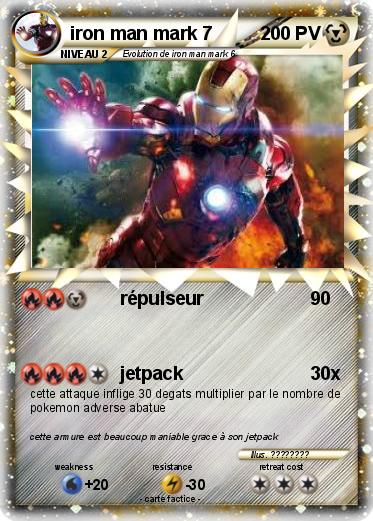 Pokemon iron man mark 7