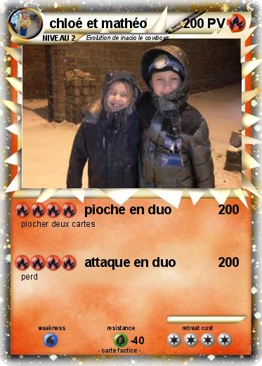 Pokemon chloé et mathéo