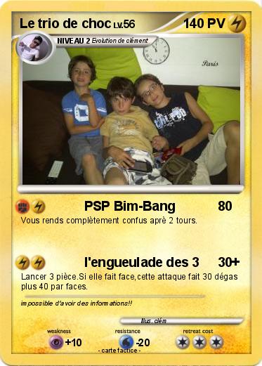 Pokemon Le trio de choc