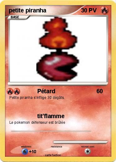 Pokemon petite piranha