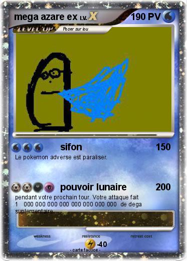 Pokemon mega azare ex