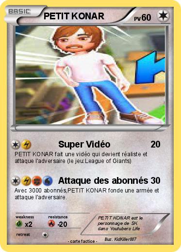 Pokemon PETIT KONAR