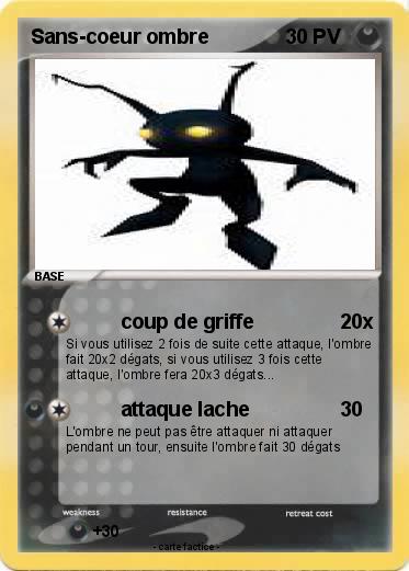 Pokemon Sans-coeur ombre