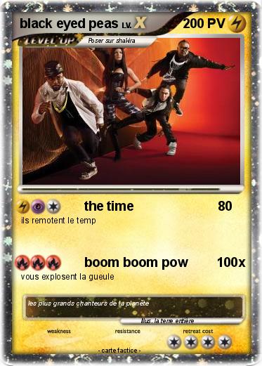 Pokemon black eyed peas