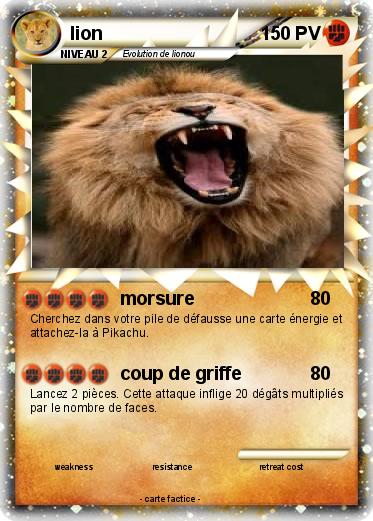 Pokemon lion