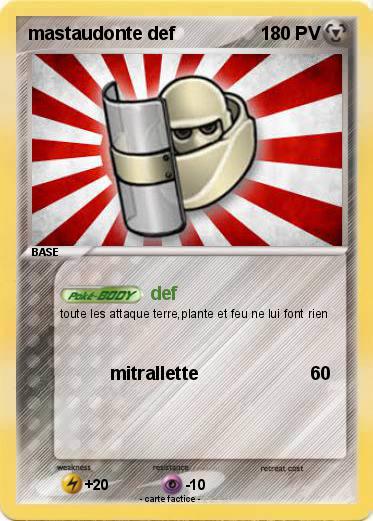Pokemon mastaudonte def