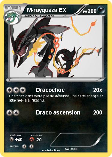Pokemon M-rayquaza EX