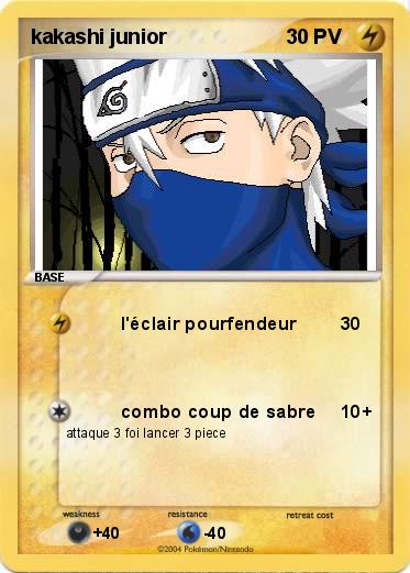 Pokemon kakashi junior