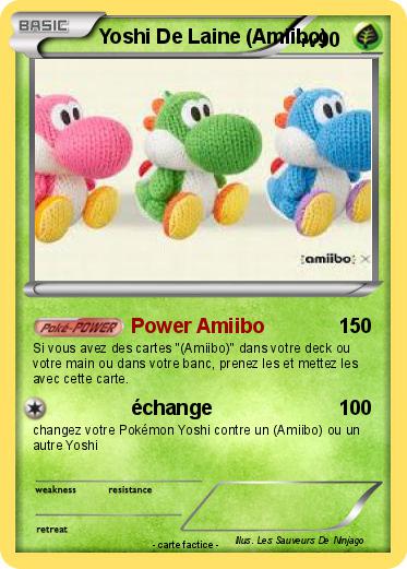 Pokemon Yoshi De Laine (Amiibo)