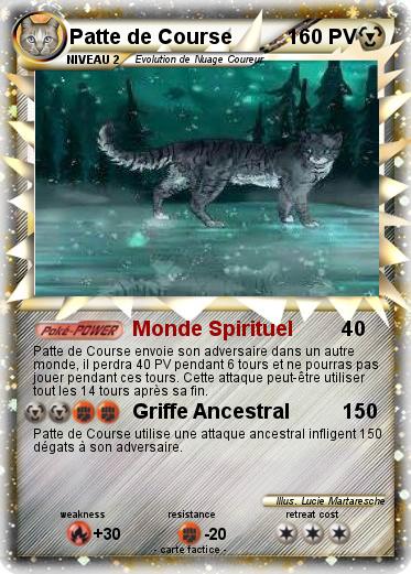 Pokemon Patte de Course