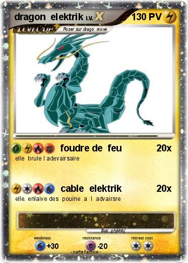 Pokemon dragon  elektrik