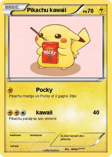 Pokemon Pikachu kawaii