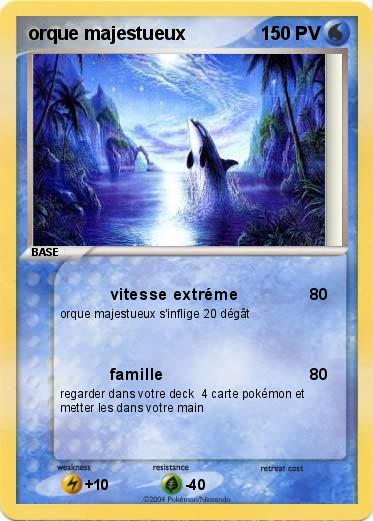 Pokemon orque majestueux 