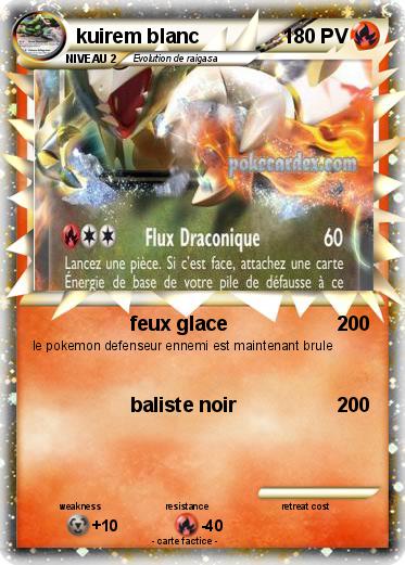 Pokemon kuirem blanc