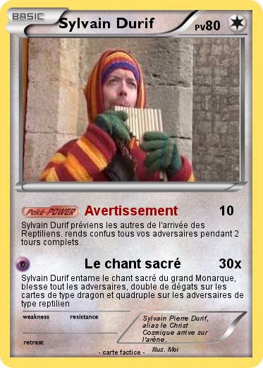 Pokemon Sylvain Durif