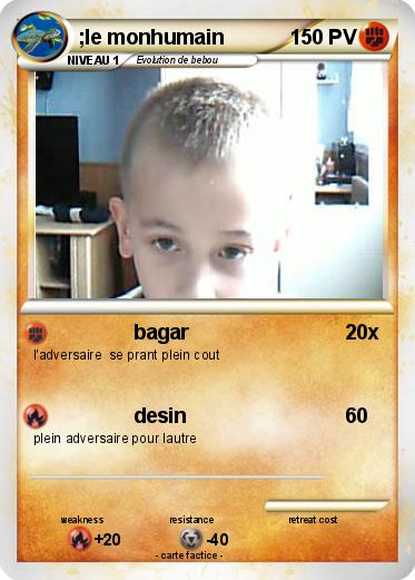 Pokemon ;le monhumain