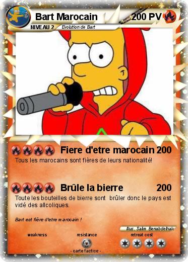 Pokemon Bart Marocain