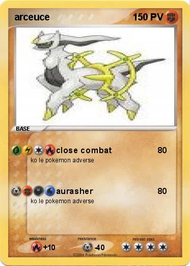 Pokemon arceuce