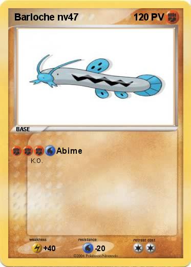 Pokemon Barloche nv47