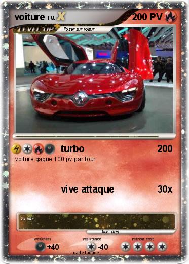 Pokemon voiture