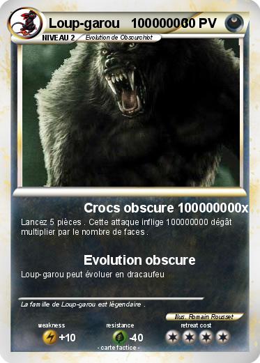 Pokemon Loup-garou   10000000