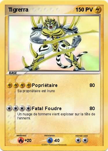 Pokemon Tigrerra