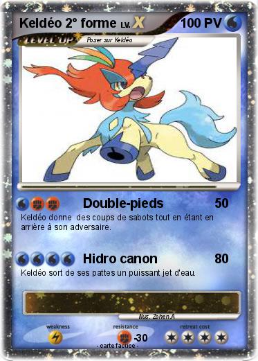 Pokemon Keldéo 2° forme