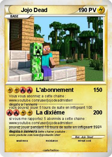 Pokemon Jojo Dead