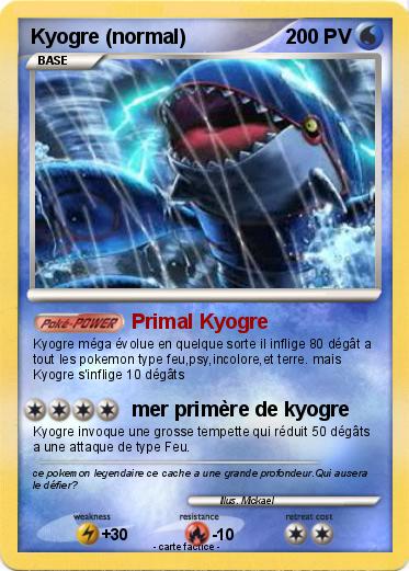 Pokemon Kyogre (normal)