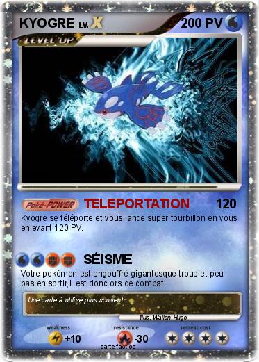 Pokemon KYOGRE