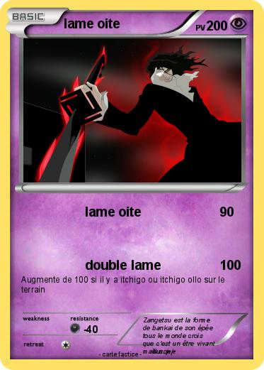 Pokemon lame oite