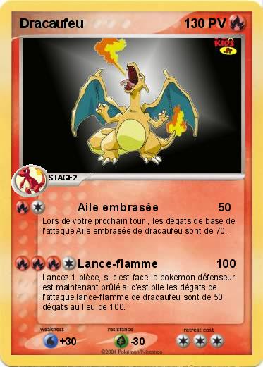 Pokemon Dracaufeu