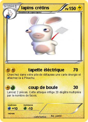Pokemon lapins crétins