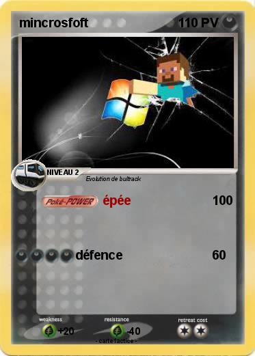 Pokemon mincrosfoft