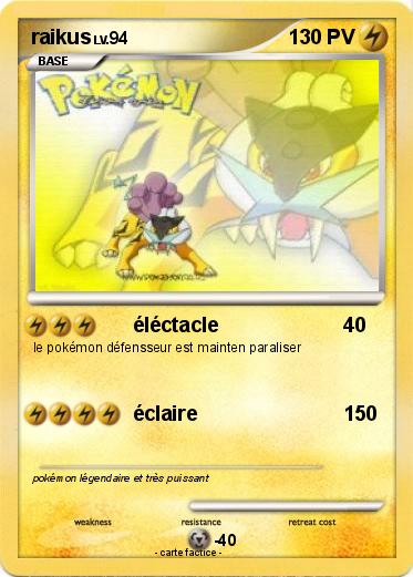 Pokemon raikus