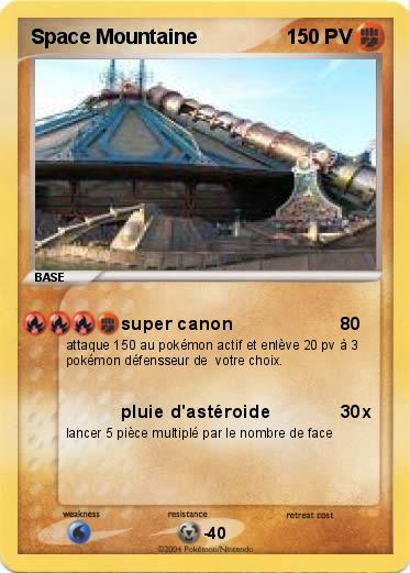 Pokemon Space Mountaine 