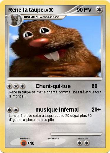 Pokemon Rene la taupe