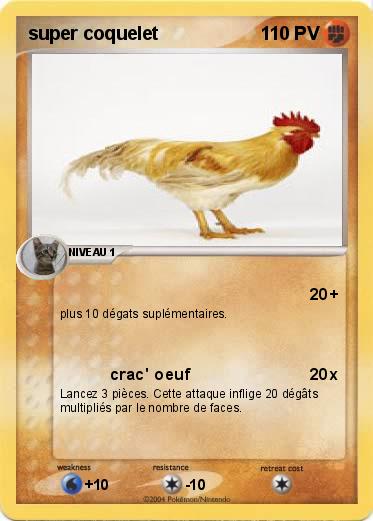 Pokemon super coquelet