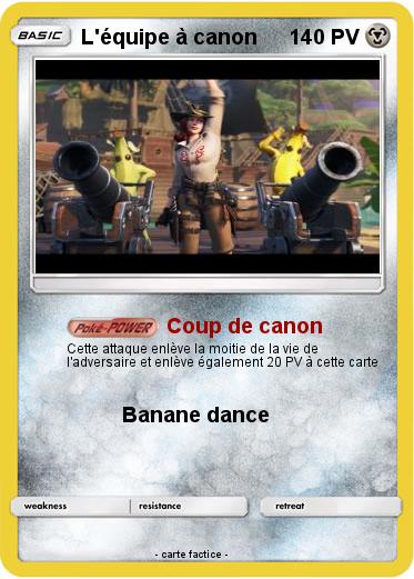Pokemon L'équipe à canon